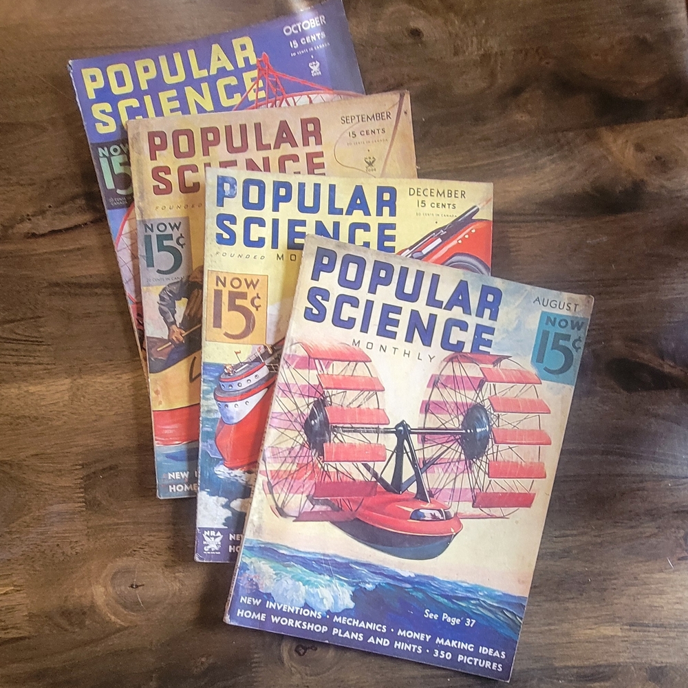 Vintage Magazine Collection - Multicolor
